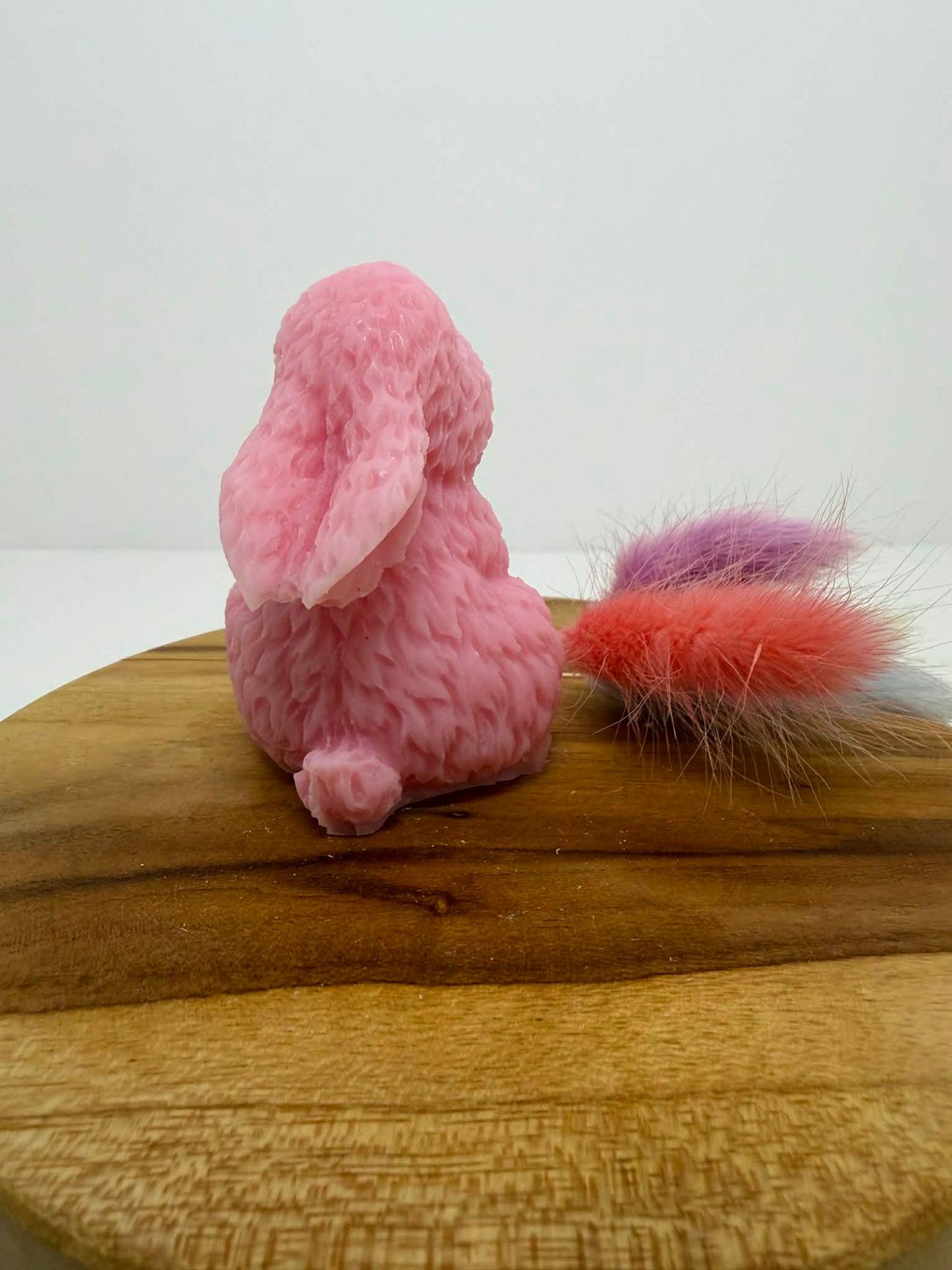 Lapin nuage de poils