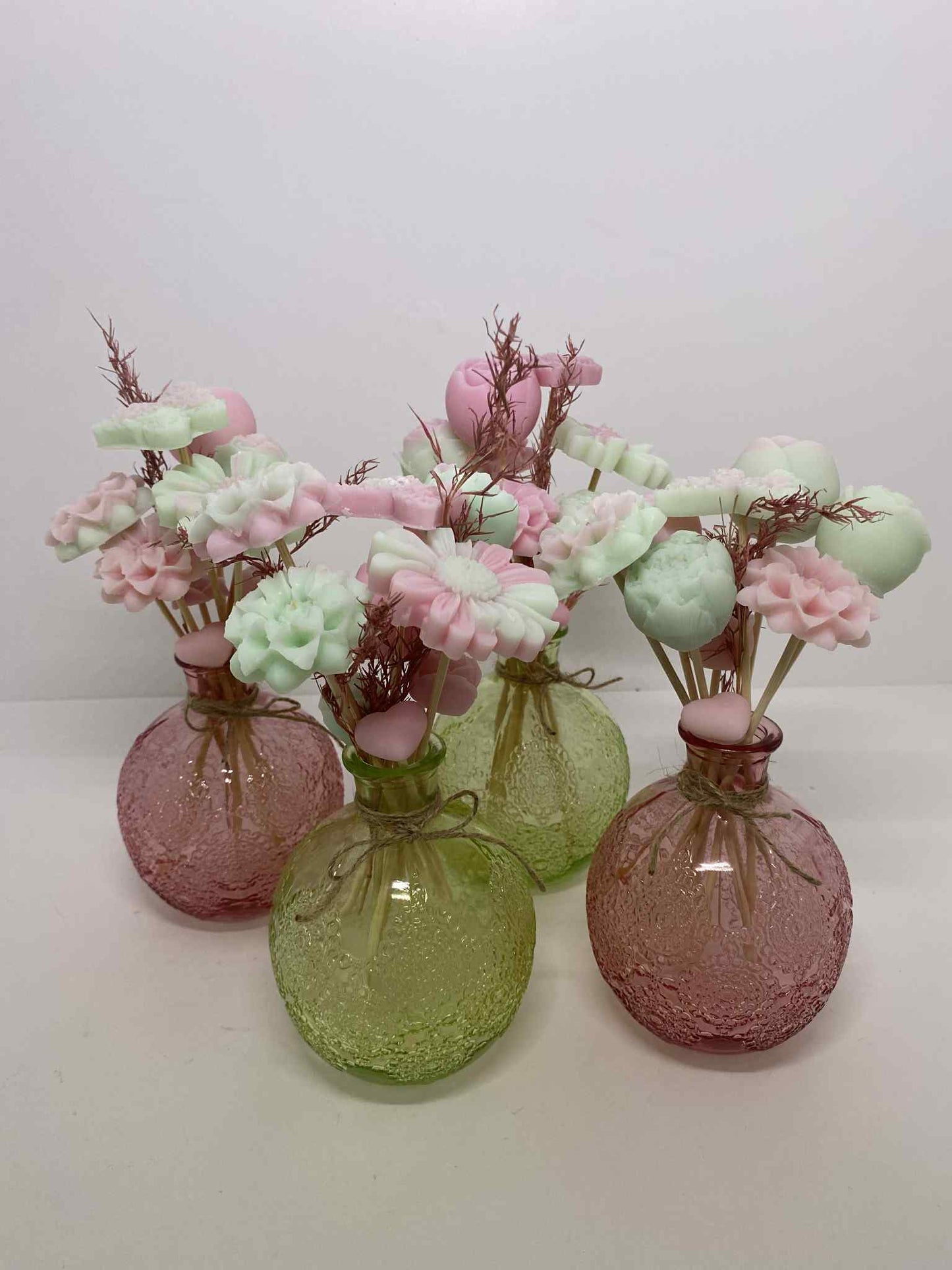 Le pastel en bouquet