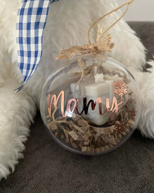 La boule de Noël parfumée